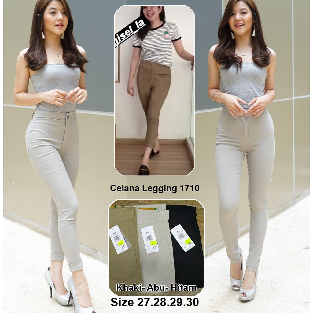 Celana legging streeth wanita / dalaman panjang / dalaman rok dan gamis / 1710