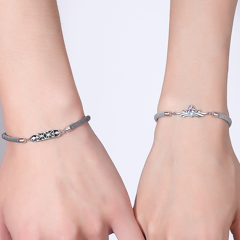 gelang couple-Princess and Prince Gelang Pasangan Princess and Prince Original Arctic Deer