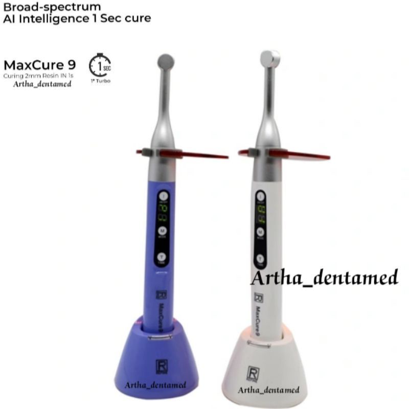 DENTAL LIGHT CURE 1 DETIK  / LASER LED / LIGHTCURE 1 DETIK M3 Cure+ / LIGHTCURE MAXCURE 9