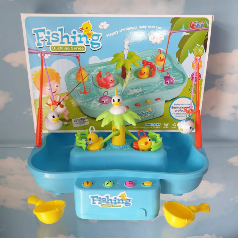 Pancing Bebek/Pancingan Diisi Air/Mainan Pancing-Pancingan/Mainan Terbaru