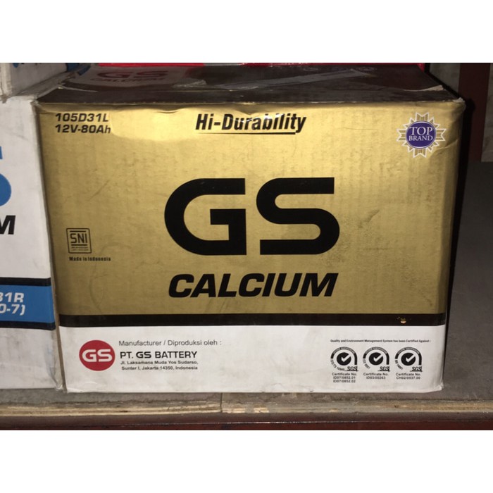 AKI / ACCU GS CALCIUM 105D31L