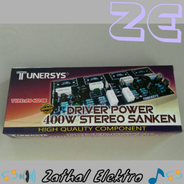 Kit Driver Power Sanken 400 Watt Stereo