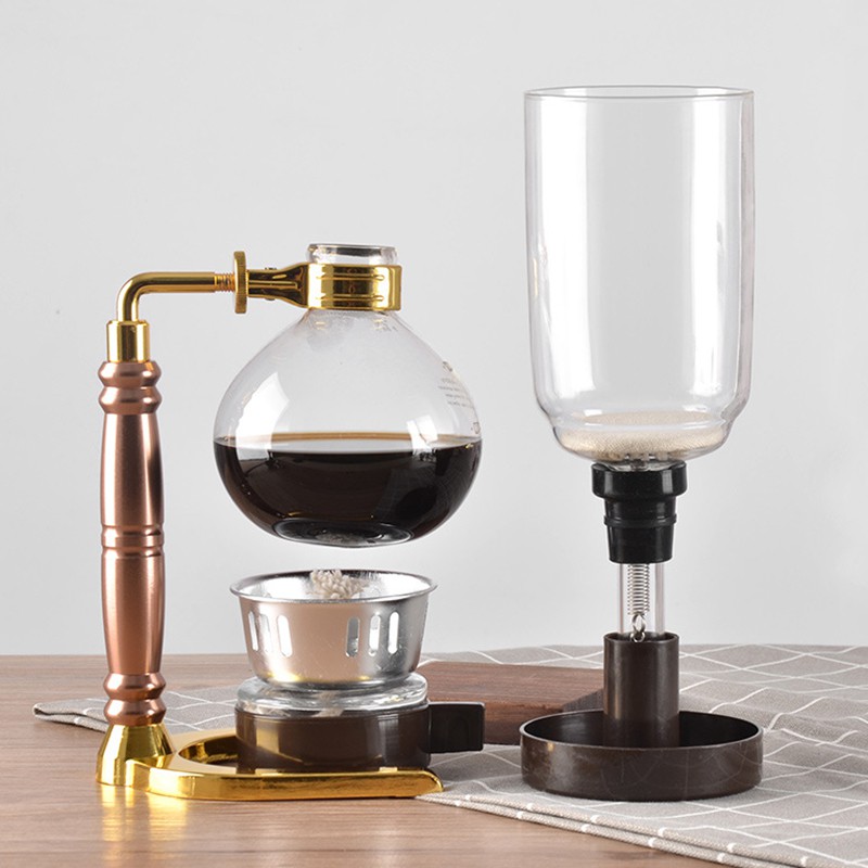 BAYAR DI TEMPAT Coffee Maker Vacuum Pot 3 Cups Japanese Style Siphon