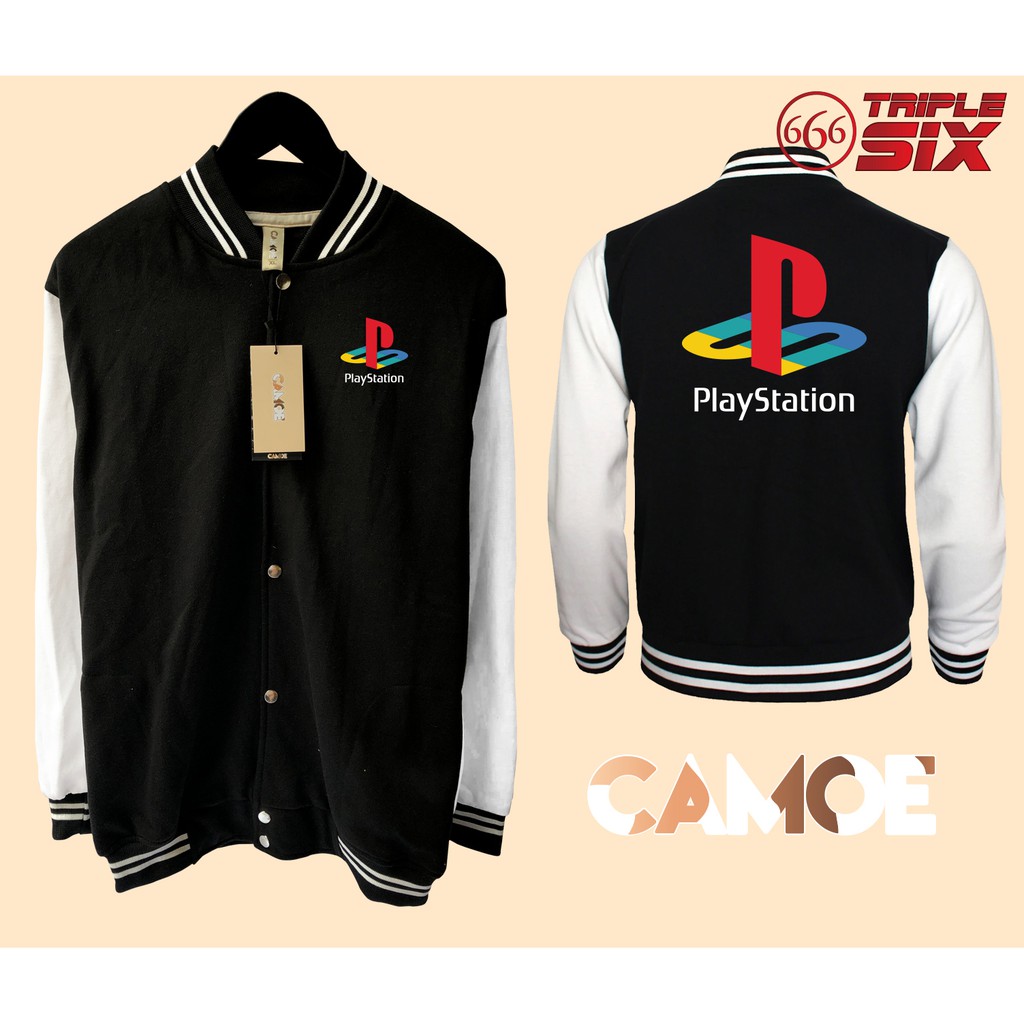 Jaket Varsity Baseball Sony PlayStation PS