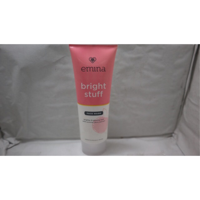 Bright stuff face wash emina - cuci muka emina bright stuff