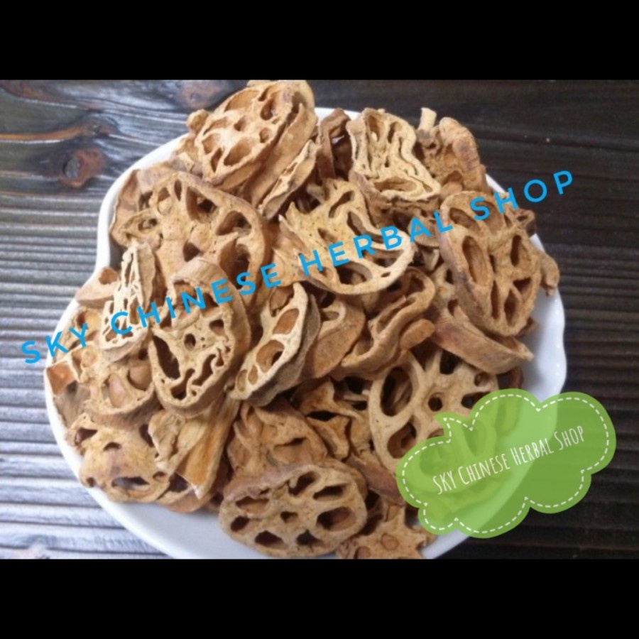 

(600 GRAM) Dried Lotus Root Slices / Ou Jie / Lian Wu Pian Kering
