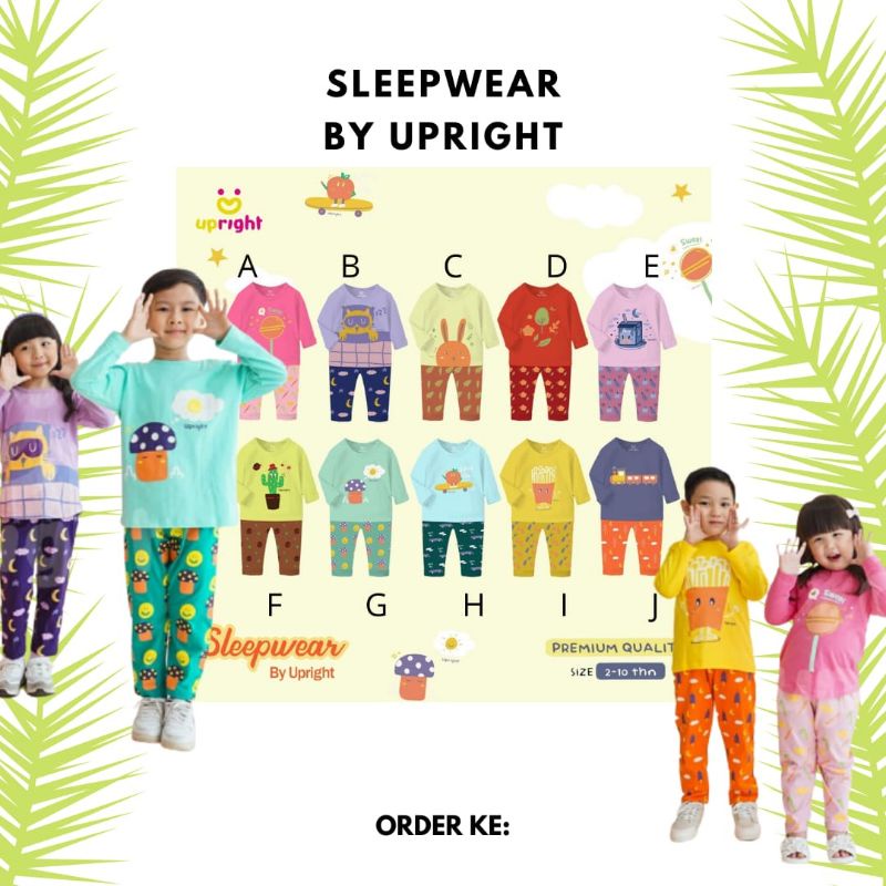 Sleepwear Upright