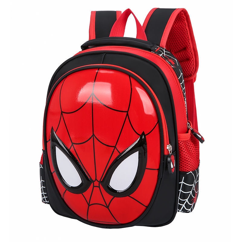 Tas Anak Sekolah Karakter Spiderman 3D Import - Tas Ransel Anak Spiderman - Tas Sekolah Anak Laki Laki Import Premium High Quality Terbaru -  Ransel Anak Sekolah SD dan TK [BK18]