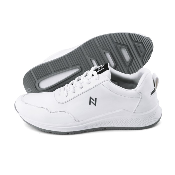 DK01 X NAZREAL Sepatu Sneakers Sporty Pria Putih Terbaru Elgin