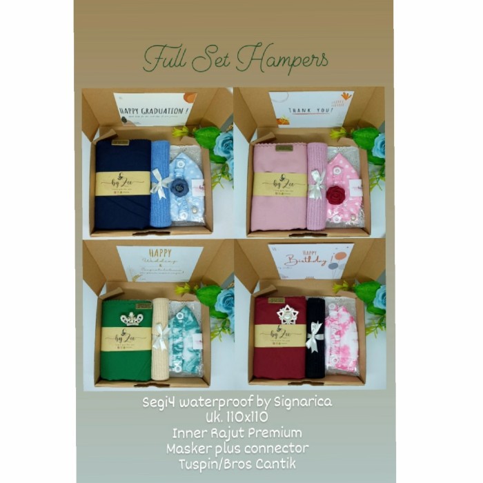 Hampers/Hampers Hijab/Gift Hijab/Kado Ultah Wisuda Wedding/Malaica - Jotol