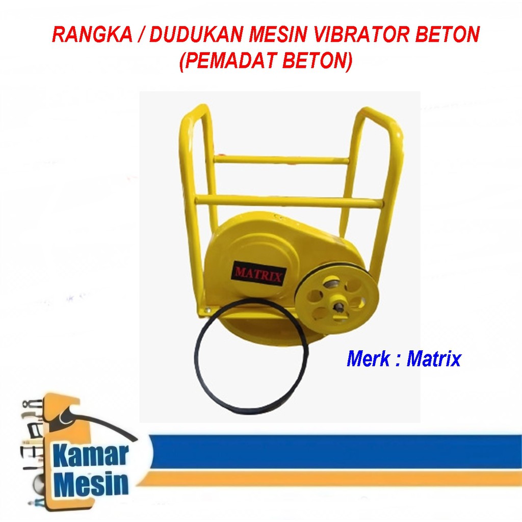 Rangka Mesin Vibrator Beton Dudukan Mesin Vibrator Beton Rangka Mesin Pemadat Beton Dudukan