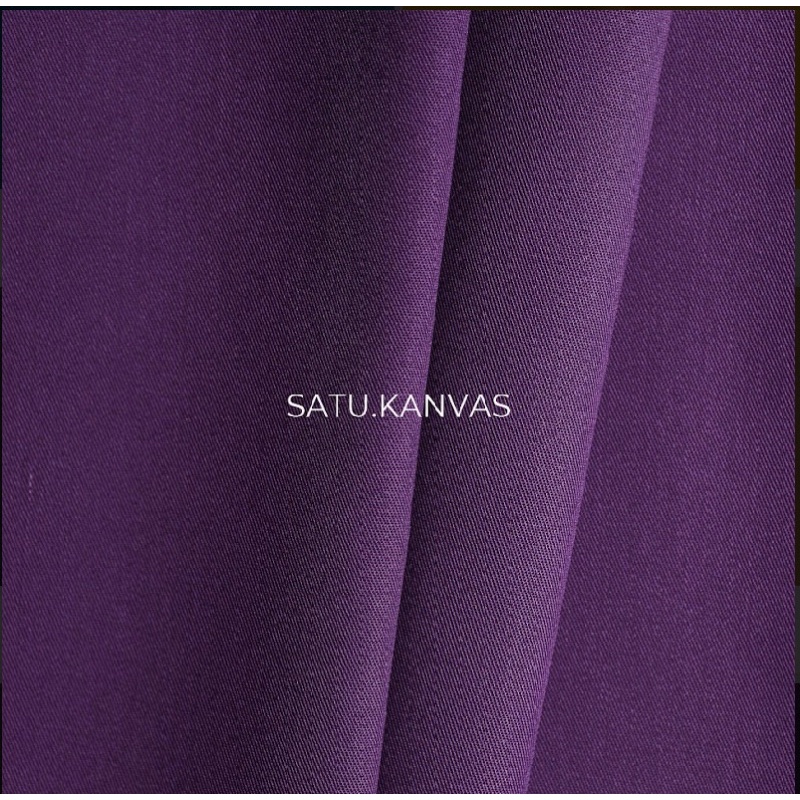 Kain AMERICAN DRILL SAVERO / bahan kain seragam-Ungu