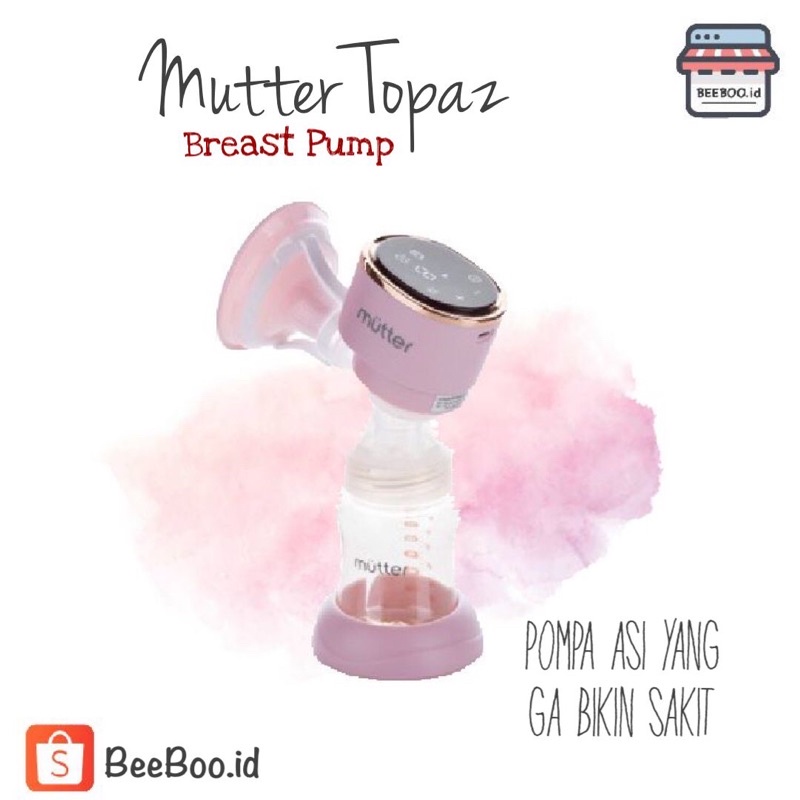 Jual [SEWA] MUTTER TOPAZ Pompa ASI Elektrik Integrated Breast Pump