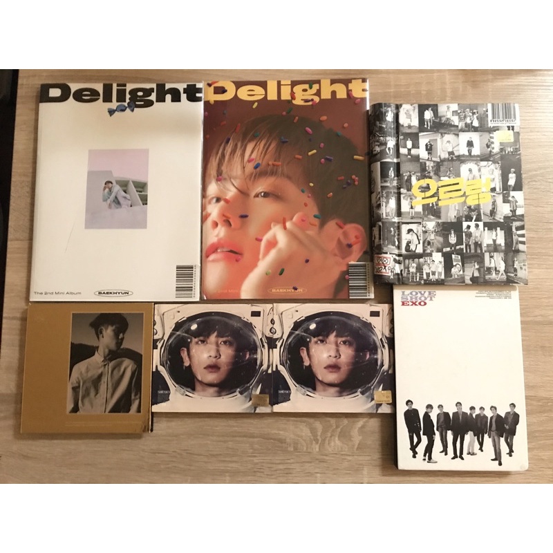 EXO ALBUM ONLY BAEKHYUN CHANYEOL DO SING FOR YOU SFY GROWL DELIGHT LOVE SHOT