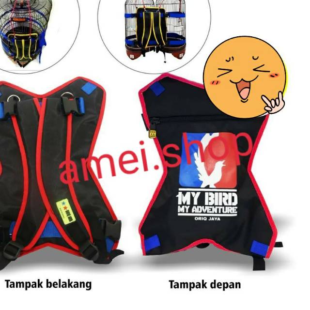 Tas Ransel Sangkar Burung Oriq Jaya