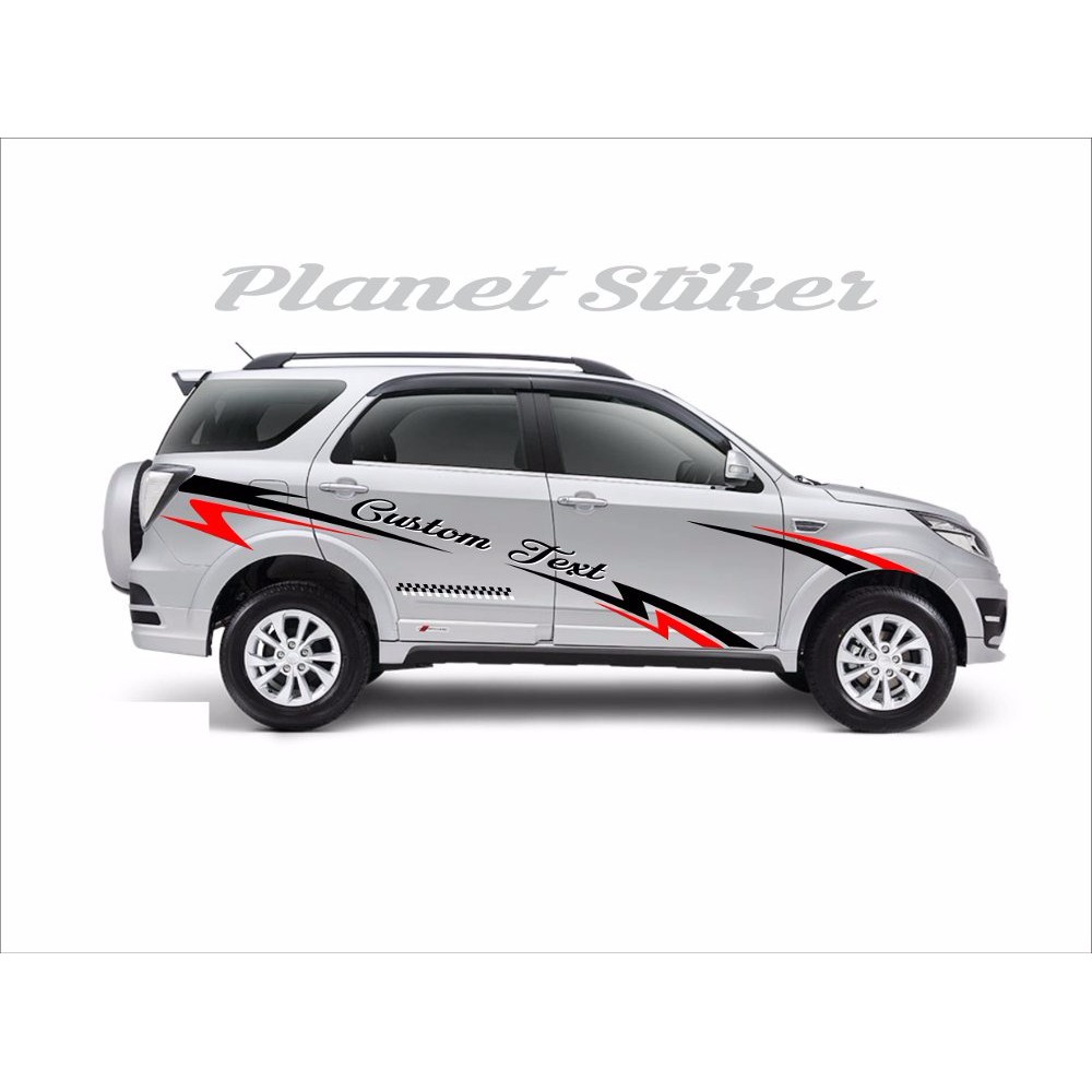Promo Stiker Mobil Cutting Sticker List Mobil Flash Sporty Murah