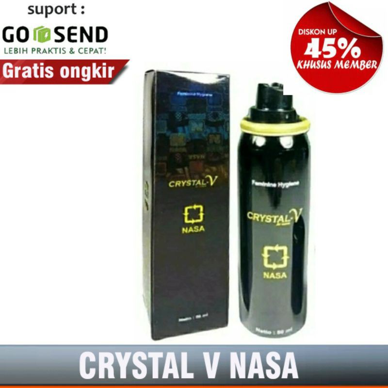 CRYSTAL V + NASA + OBAT KEPUTIHAN + PENGHILANG BAU BECEK MISS V + PENCERAH MISS V