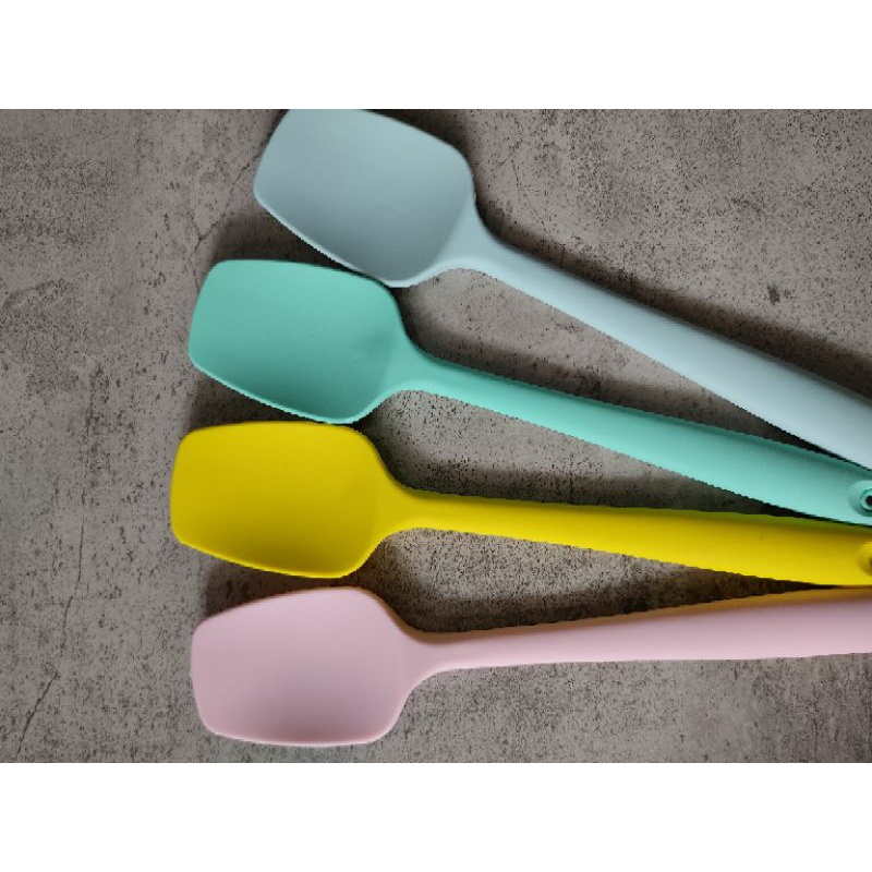 spatula sendok tahan panas warna pastel