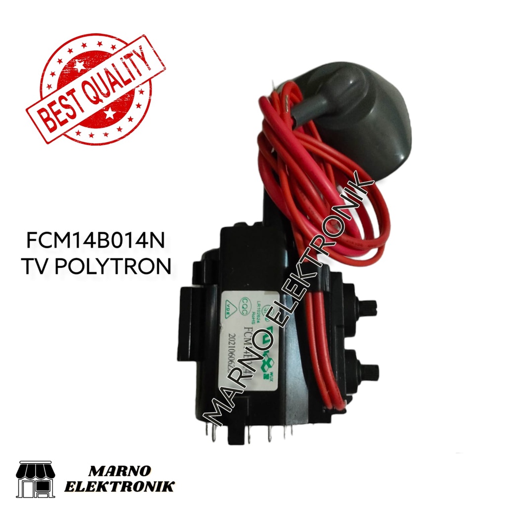 PLAYBACK TV POLYTRON FCM14B014N FCM 14B014NFLYBACK FBT ORIGINAL ASLI