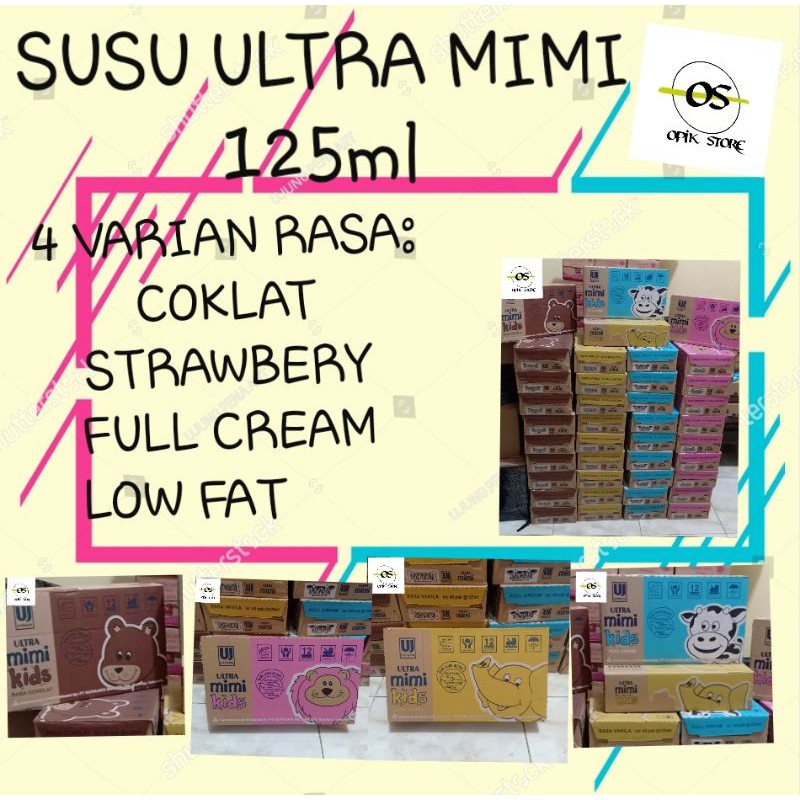 

Susu Ultra mimi 125 ml #MIX BY REQUEST