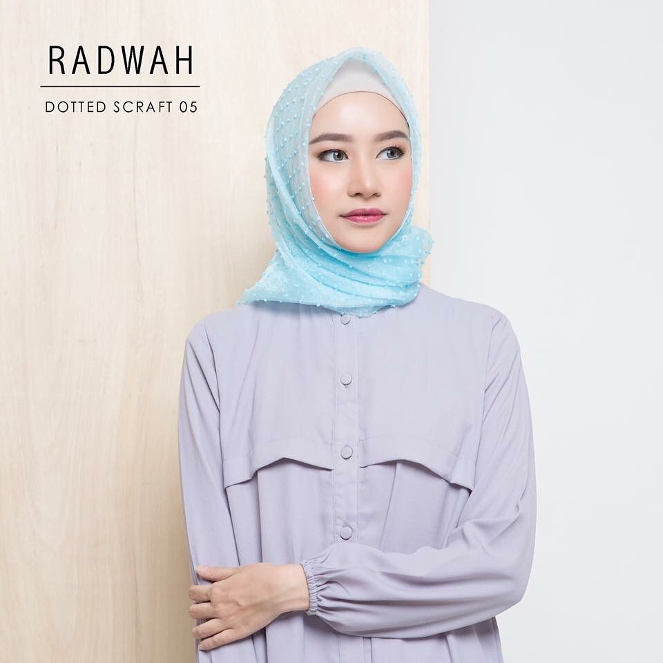 Radwah - Dotted Scarf - Hijab Square