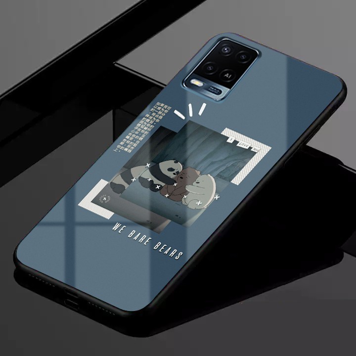 [A54] Softcase Kaca Oppo A54 - Softcase Mirror - Softcase Glass - Case HP - Case Oppo A54 - Oppo A54