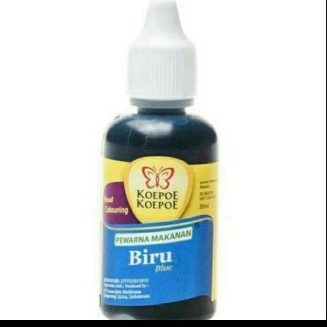 

KOEPOE KOEPOE PERWARNA MAKANAN BIRU 30 ml