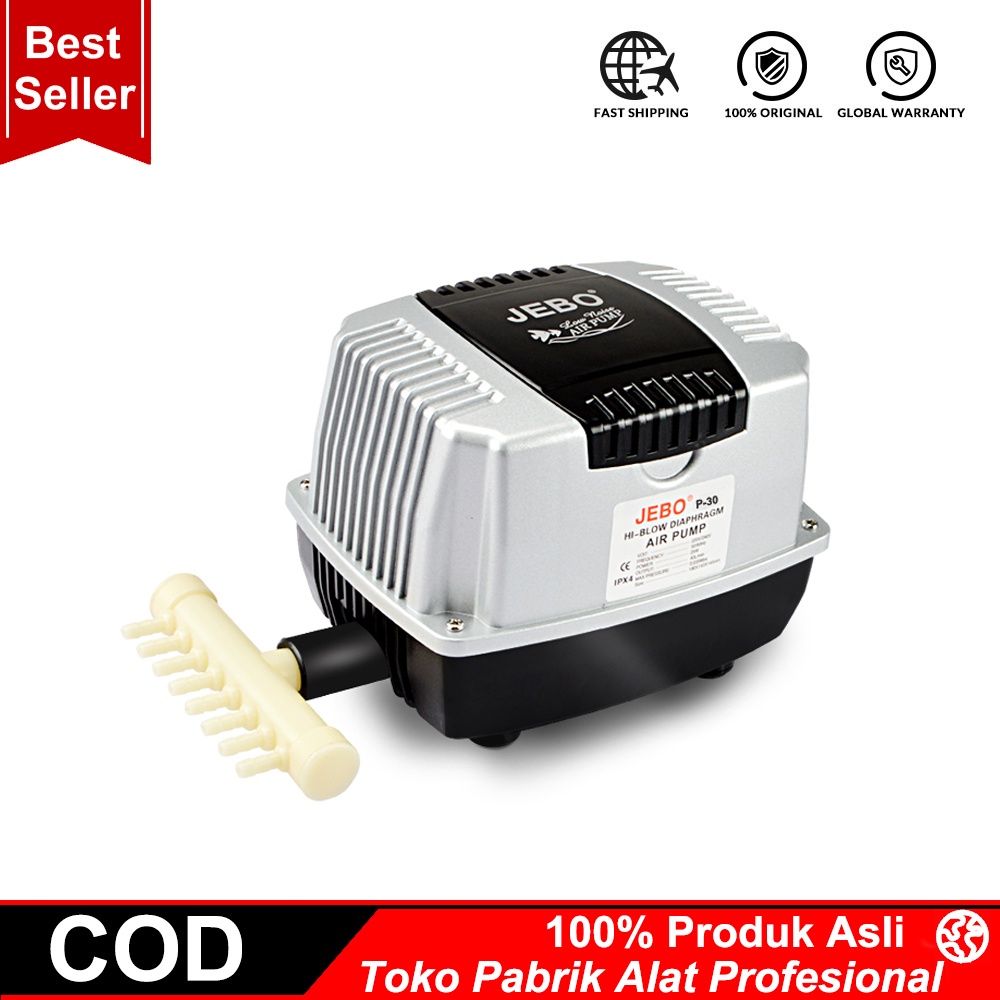 Termurah Aerator Kolam Jebo P30 / Pompa Udara Jebo P 30