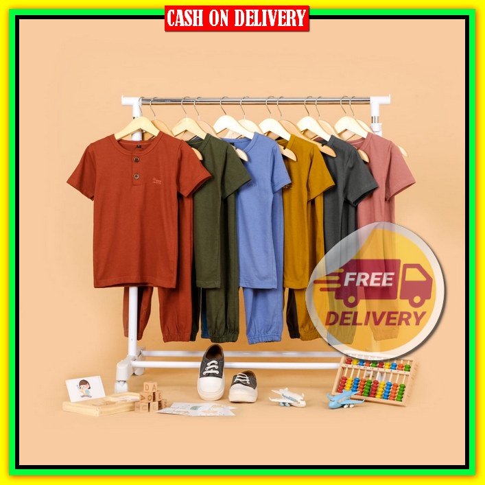 Oneset Kids Import Premium Set Kid`S Berkwalitas Stelan Anak Cowok Fashion Murah Setelan Baju Fashio