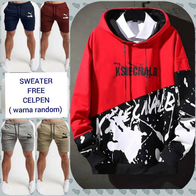 FREE BONUS CELANA PENDEK / SWEATER KSIECNALB