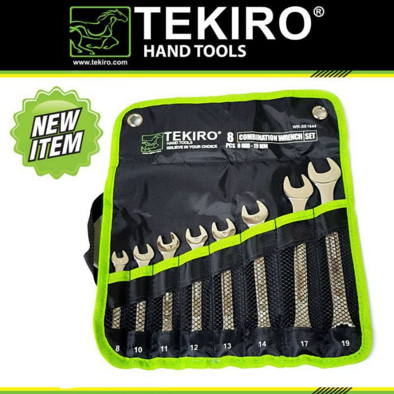 kunci ring pas set/kunci kombinasi ring pas 8pcs tekiro original