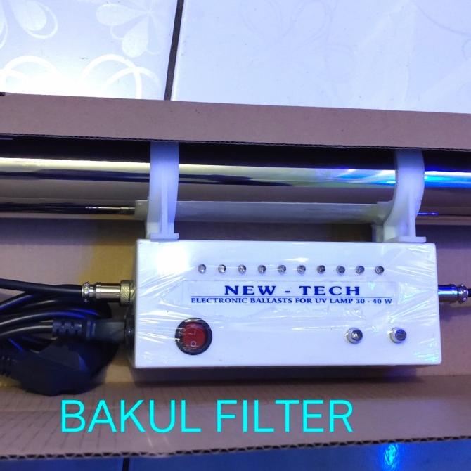 lampu ultraviolet tanpa kaca filter depot air minum isi ulang