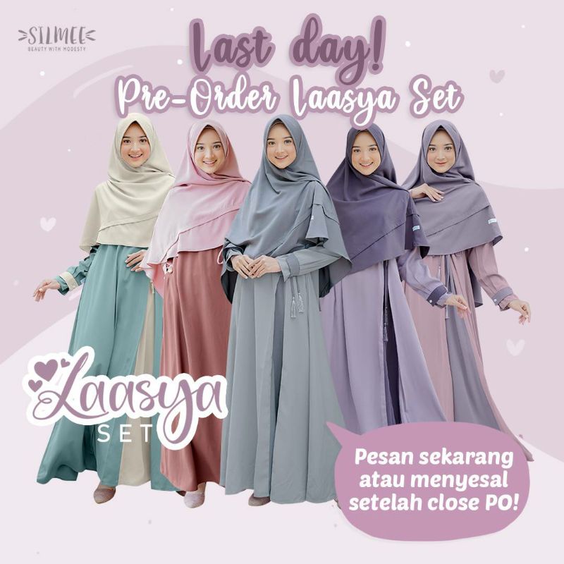 Laasya Set hijab bye silmee