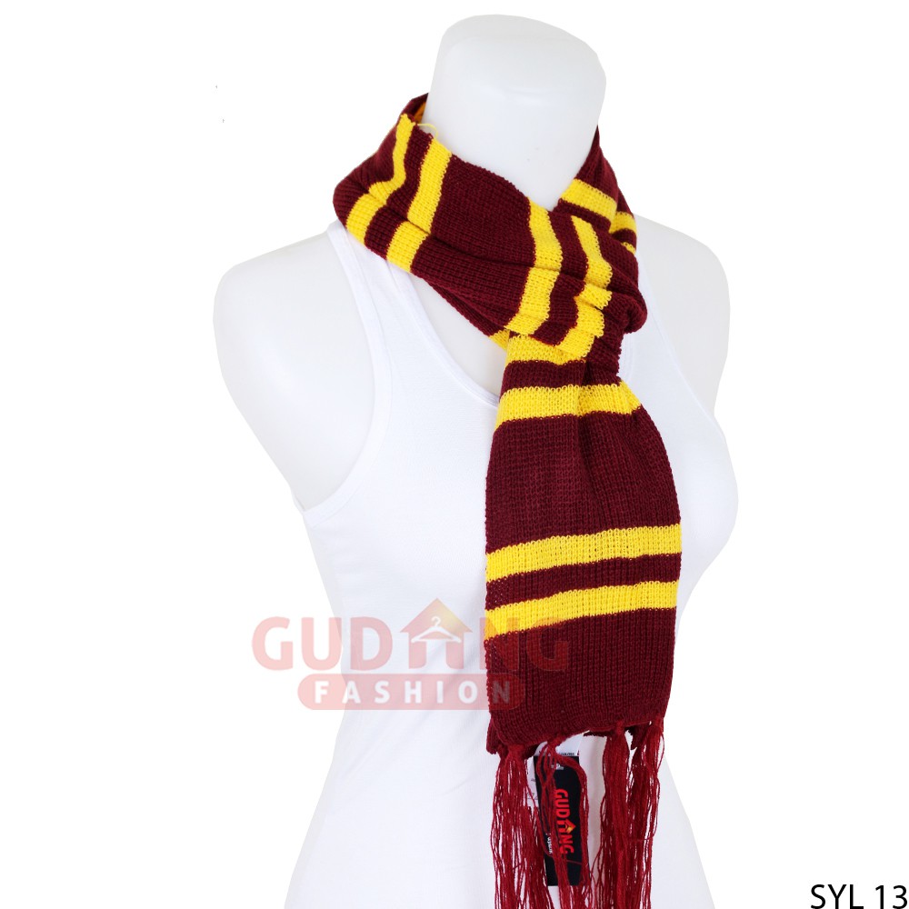 Syal Rajut Musim Dingin Salur Harry Potter Unisex - SYL 13