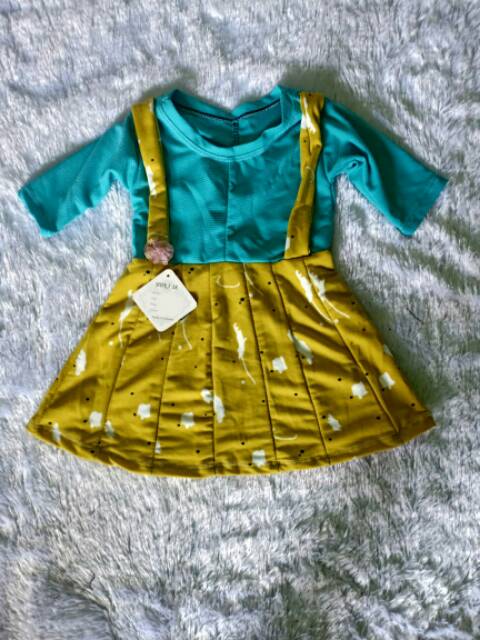 Dress Tali Rompi Anak Panjang/Randoom.