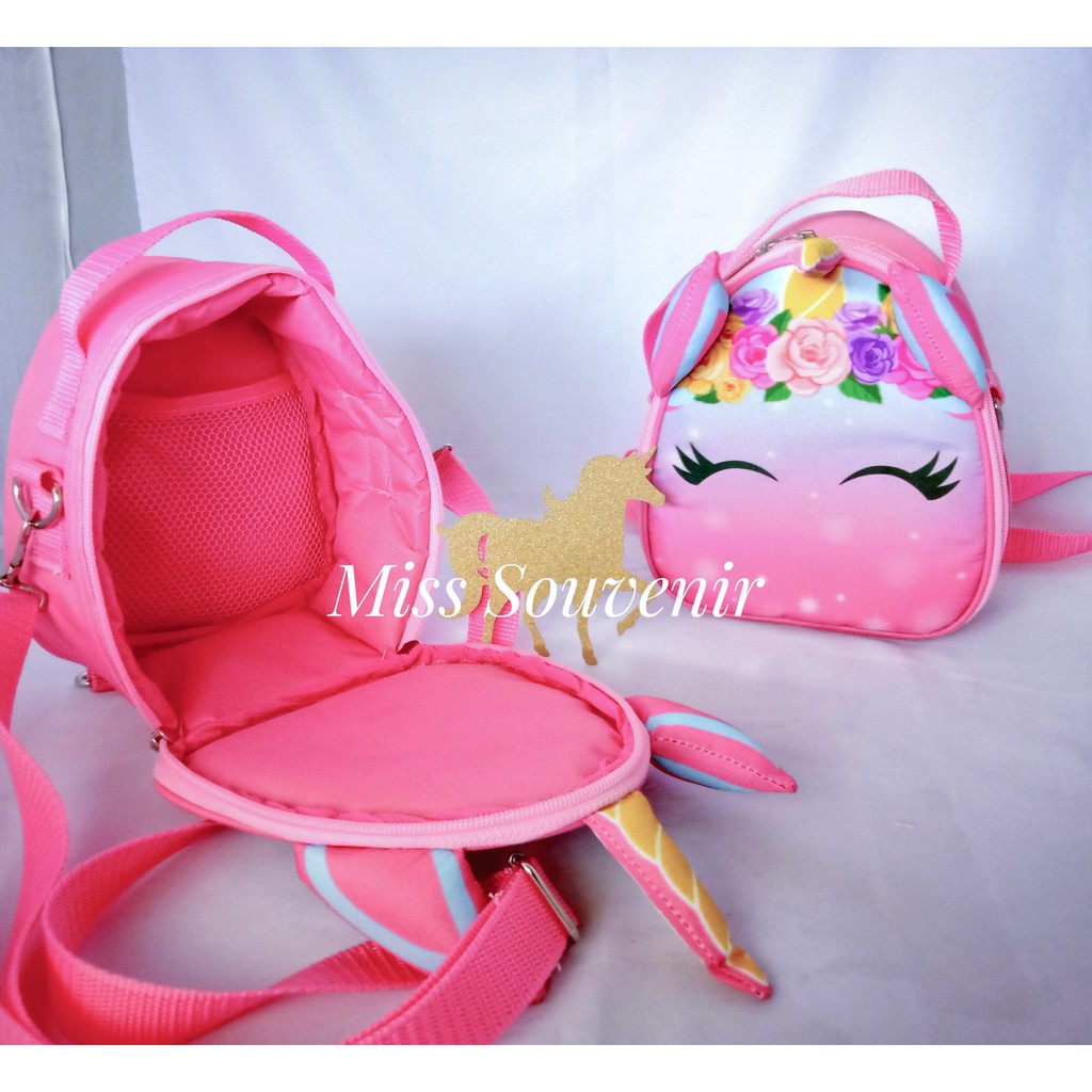 Tas Ransel Mini Shape Bag Unicorn