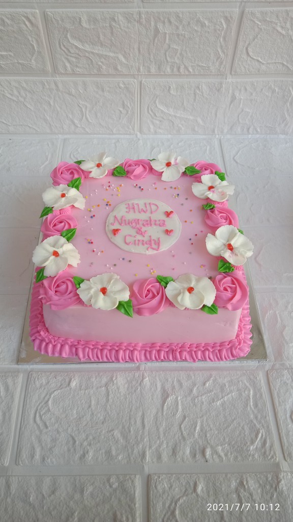 Mika Kue Tart Kotak Ct25/ Mika Bolu Kotak/ Mika Nampan/ Mika Tumpeng (isi 10pcs)