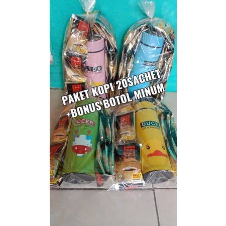 

kopi plus Tumbler kaca