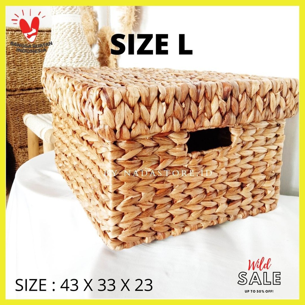 Box lubang rangka besi/storage/keranjang rangka besi/ box/box serbaguna/box anyaman Tangan Pertama