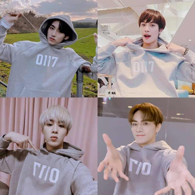 Jacket Hoodie NCT Way V 0117 PVC Print korea, Free foto NCT