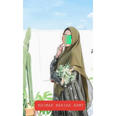 Jilbab Khimar Nahira By Attin ( Khimar Saja )