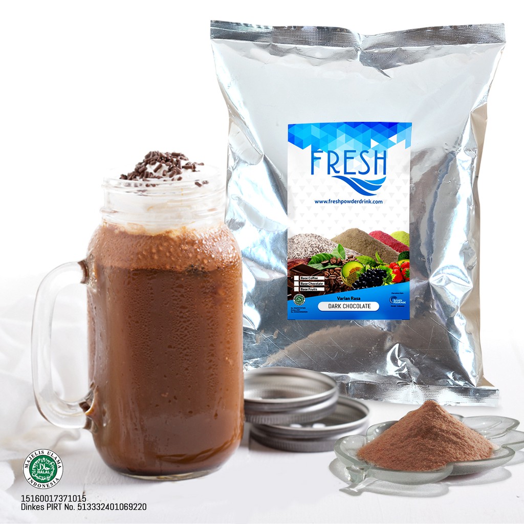 

Grosir Bubuk Minuman Dark Chocolate 1 kg