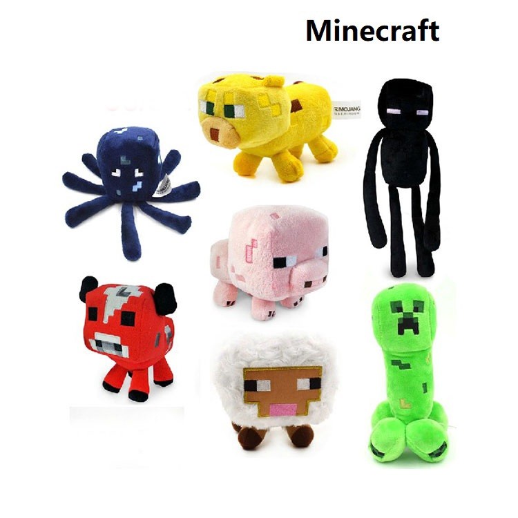 MOMBABY1 Kado Mainan Boneka Anak Minecraft / Mainan Minecraft plush