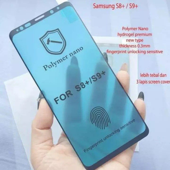 Samsung Note 10 Plus POLYMER NANO Screen Protector 9H Sensitive Fingerprint Anti Gores Hydrogel