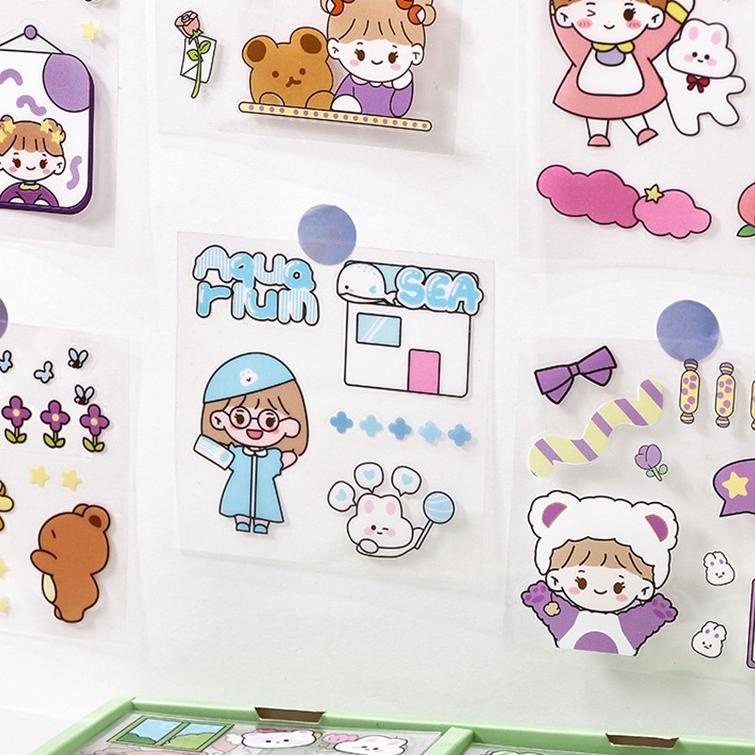

HOT PRODUCT 100 Lembar Stiker Motif Kartun Korea Lucu Anti Air Dekorasi Handbook Scrapbook DIY 3796 ㄶ