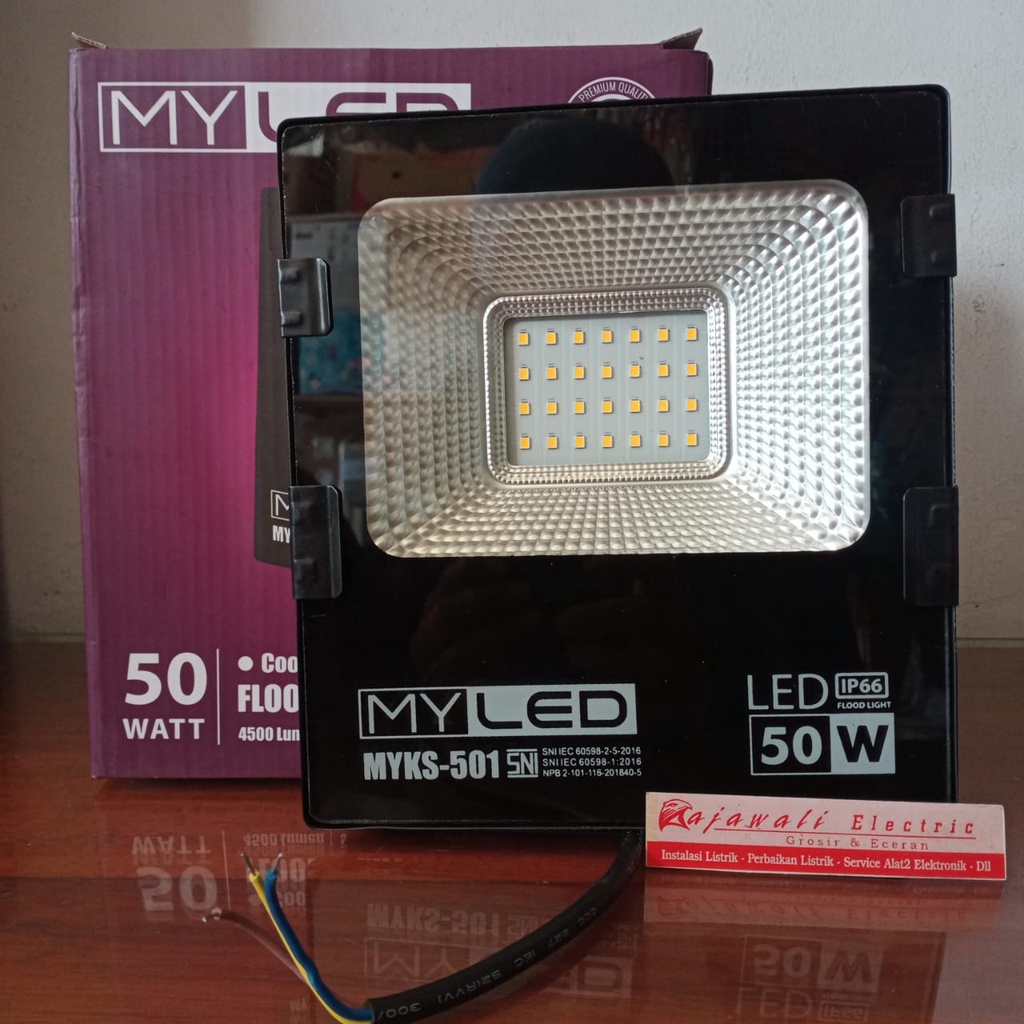 LAMPU SOROT / FLOODLIGHT MY LED 50 WATT