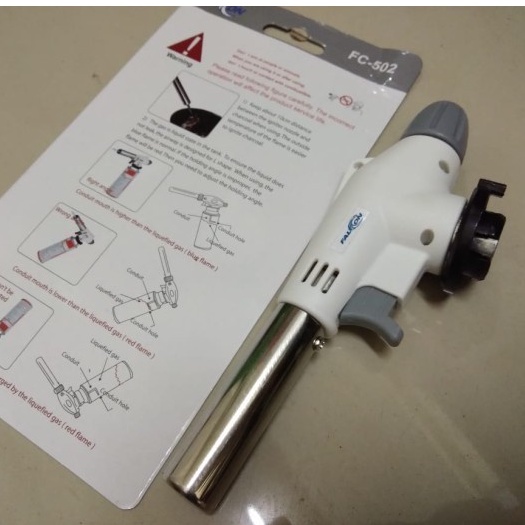 GAS TORCH FALCON TERDAPAT 2 WARNA/ GAS PEMATIK/KOREK BAKAR PANGGANG BBQ/PEMANTIK API