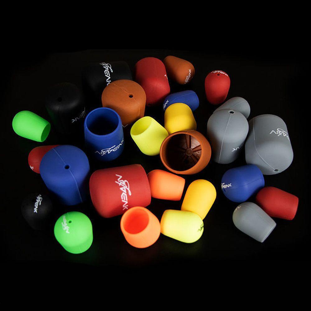 Agustinina Pancing Gagang Pelindung Case Silicone Fishing Gear Rod Bottom Back Block Warna Random Fishing Tackle Pancing Pelindung Silikon Case