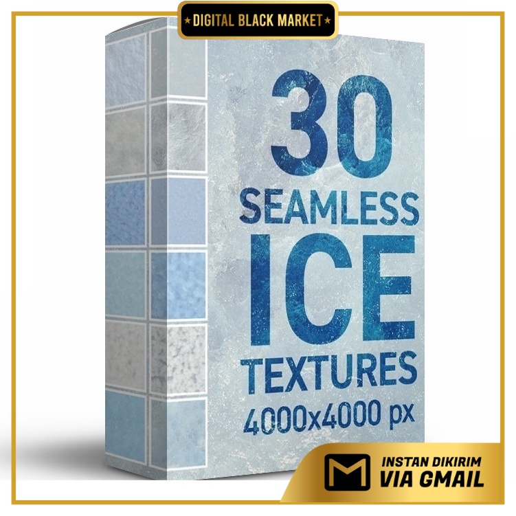 30 Seamless Ice Textures - JPEG Ultra HD