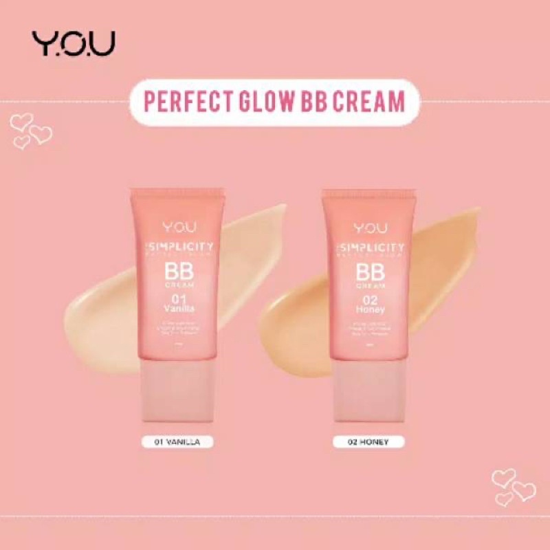 Kosmetik You The Simplicity Perfect Glow BB Cream / Alas Bedak You